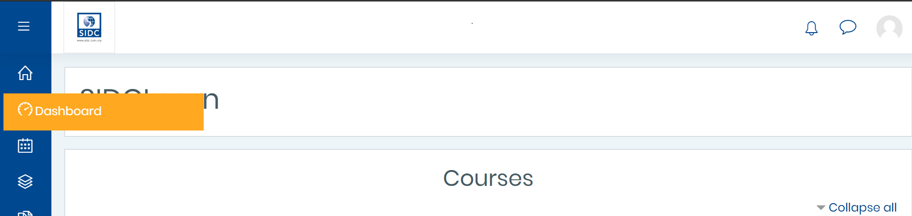 Training Calendar Sidc